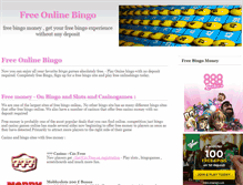 Tablet Screenshot of online-bingo.gratisbingopengar.com